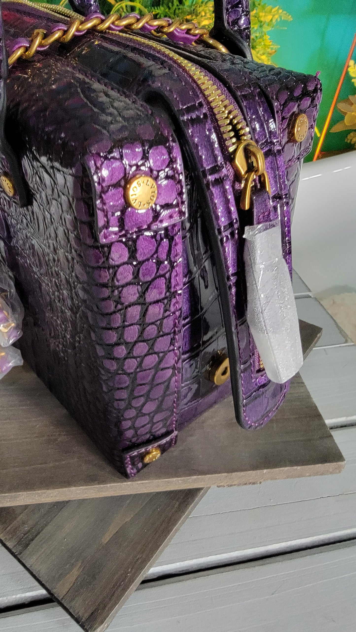 LunchBox Croc Purple