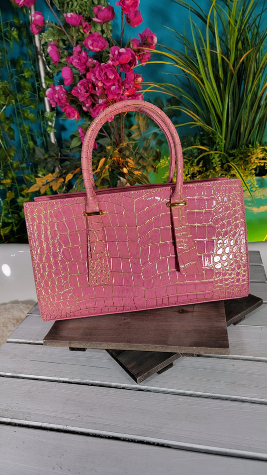 Barbie Croc bag in PINK