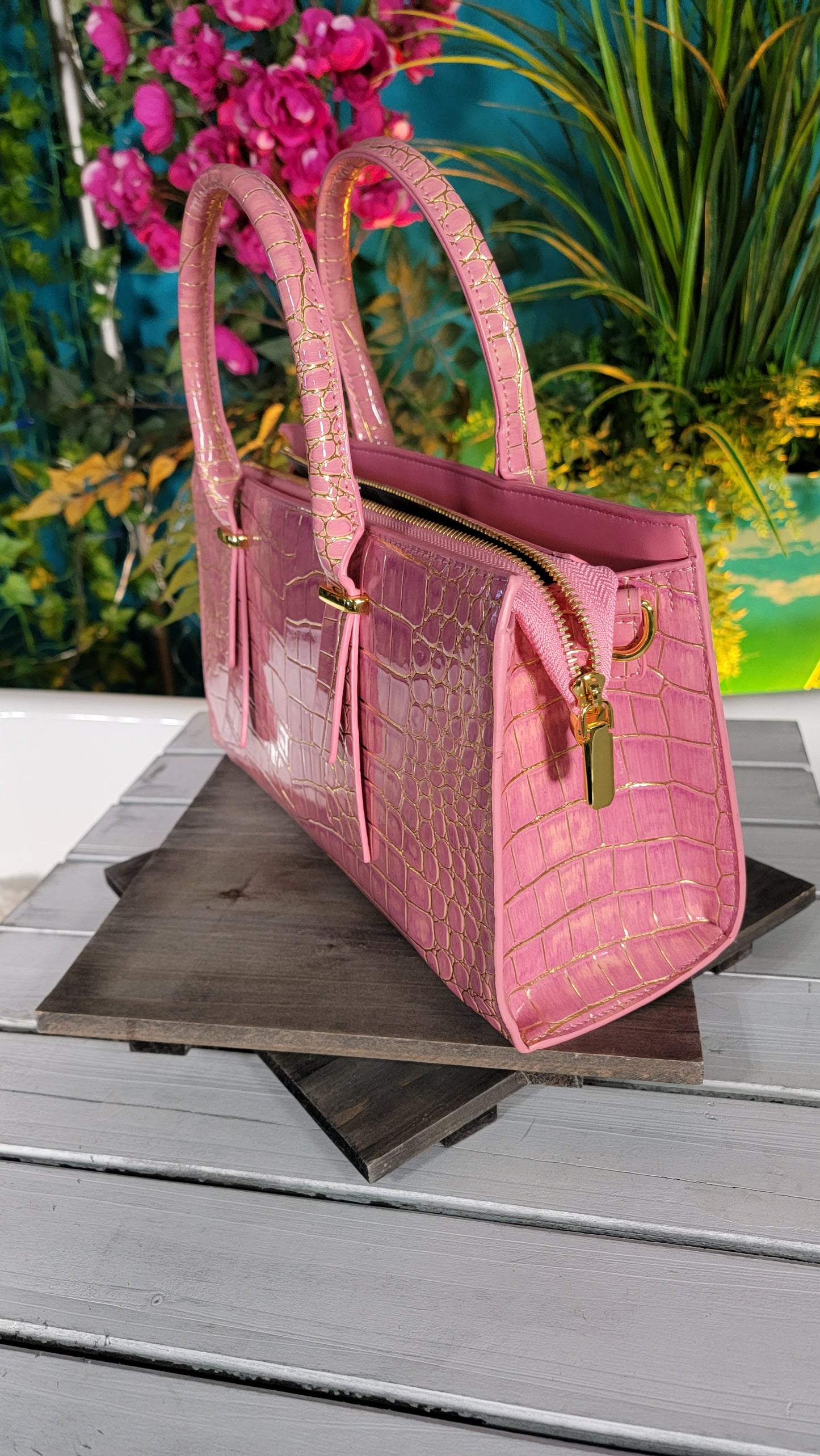 Barbie Croc bag in PINK