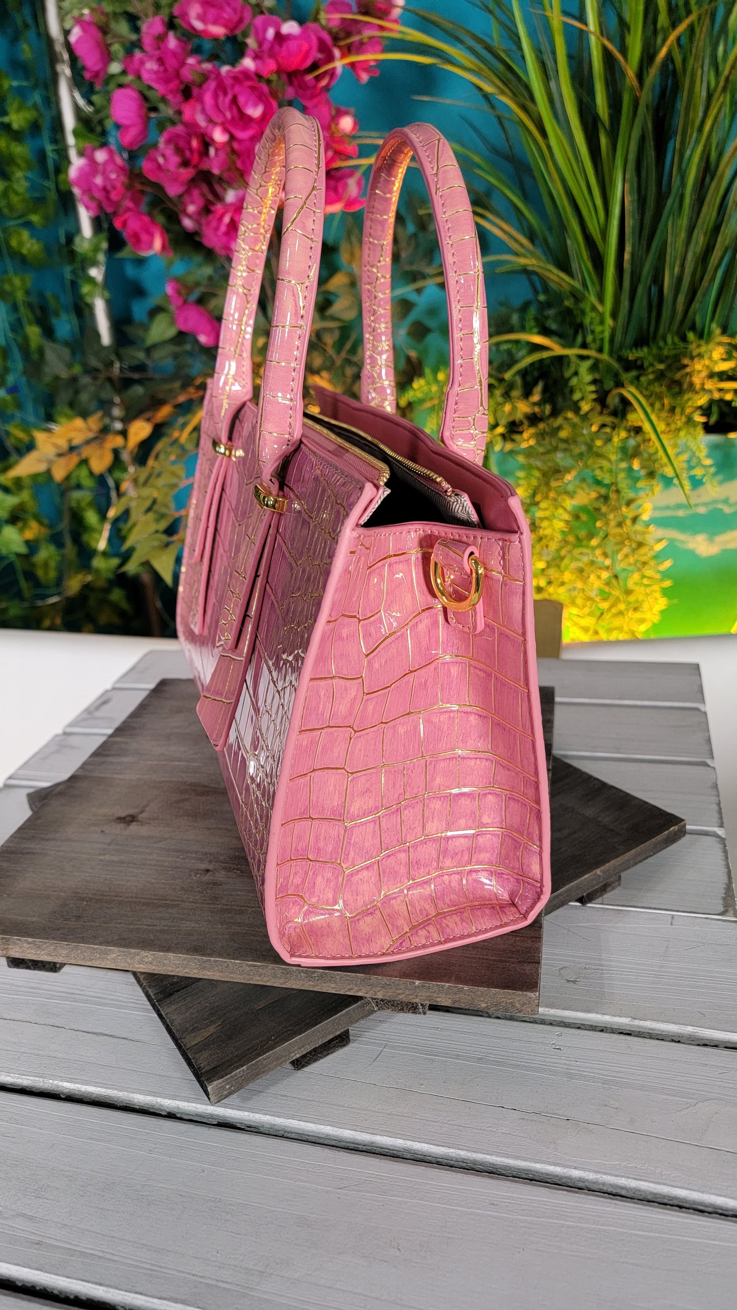 Barbie Croc bag in PINK