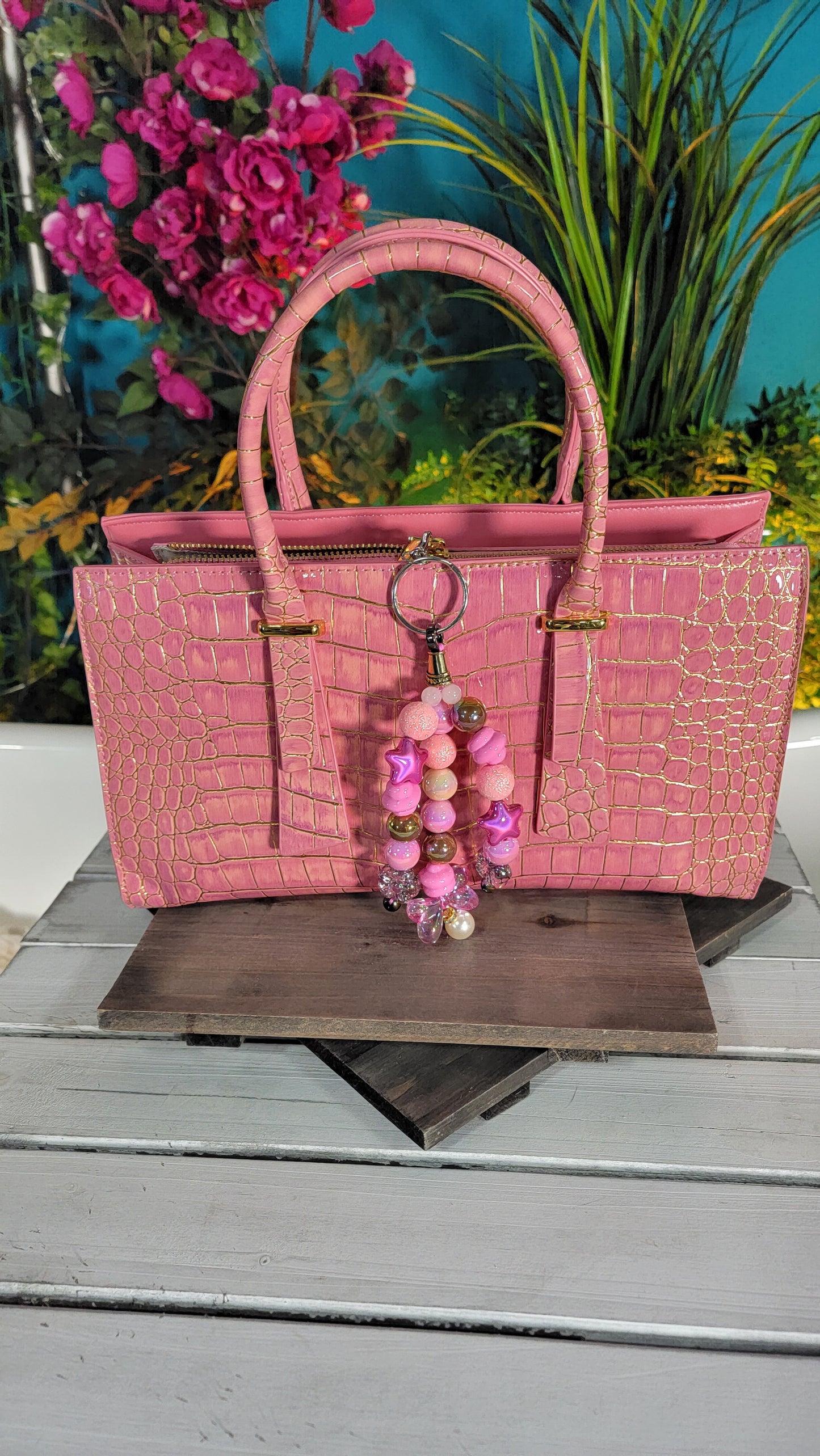 Barbie Croc bag in PINK