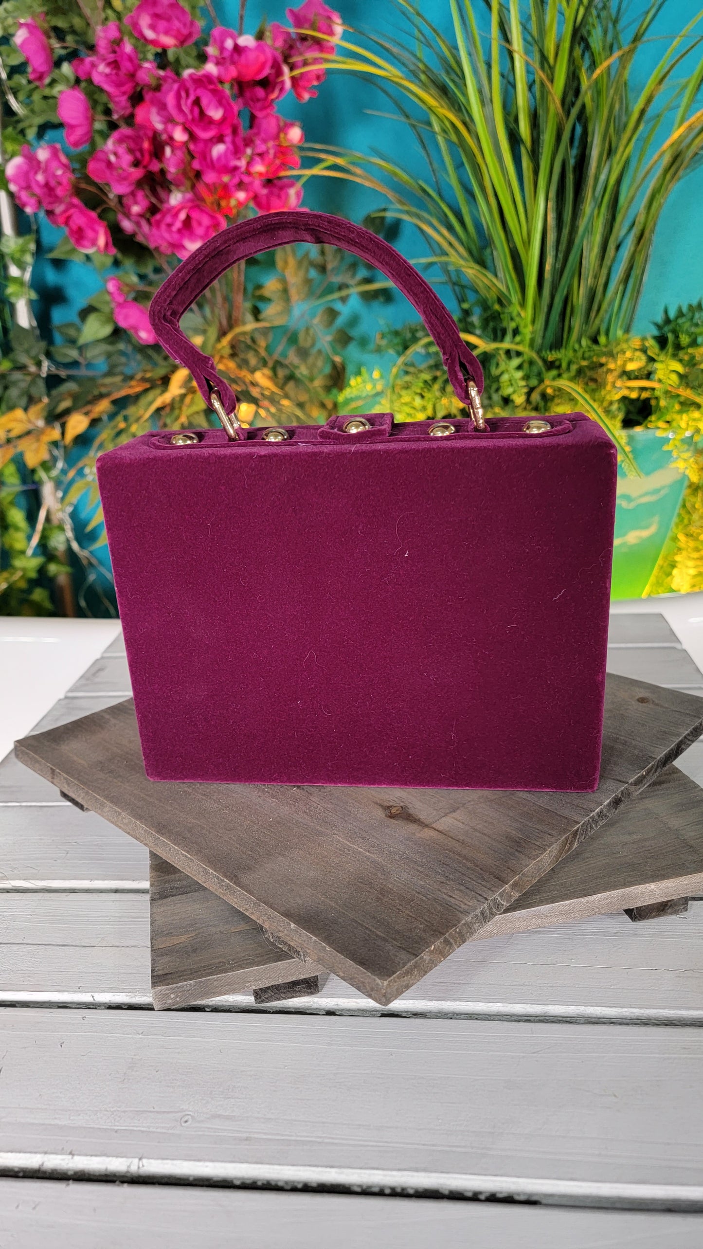 LunchBox Magenta Velvet