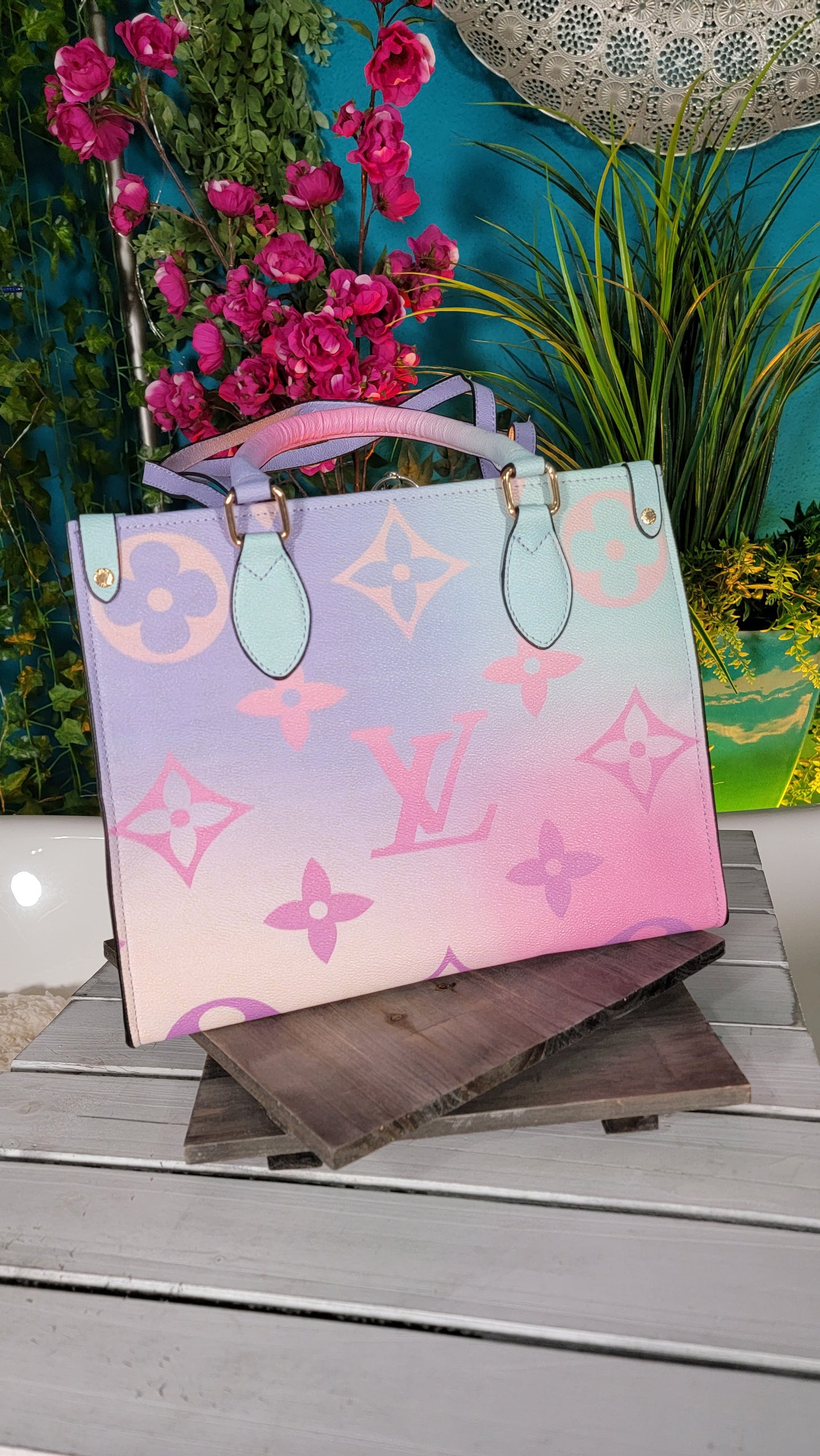 Pastel LV inspired Bag