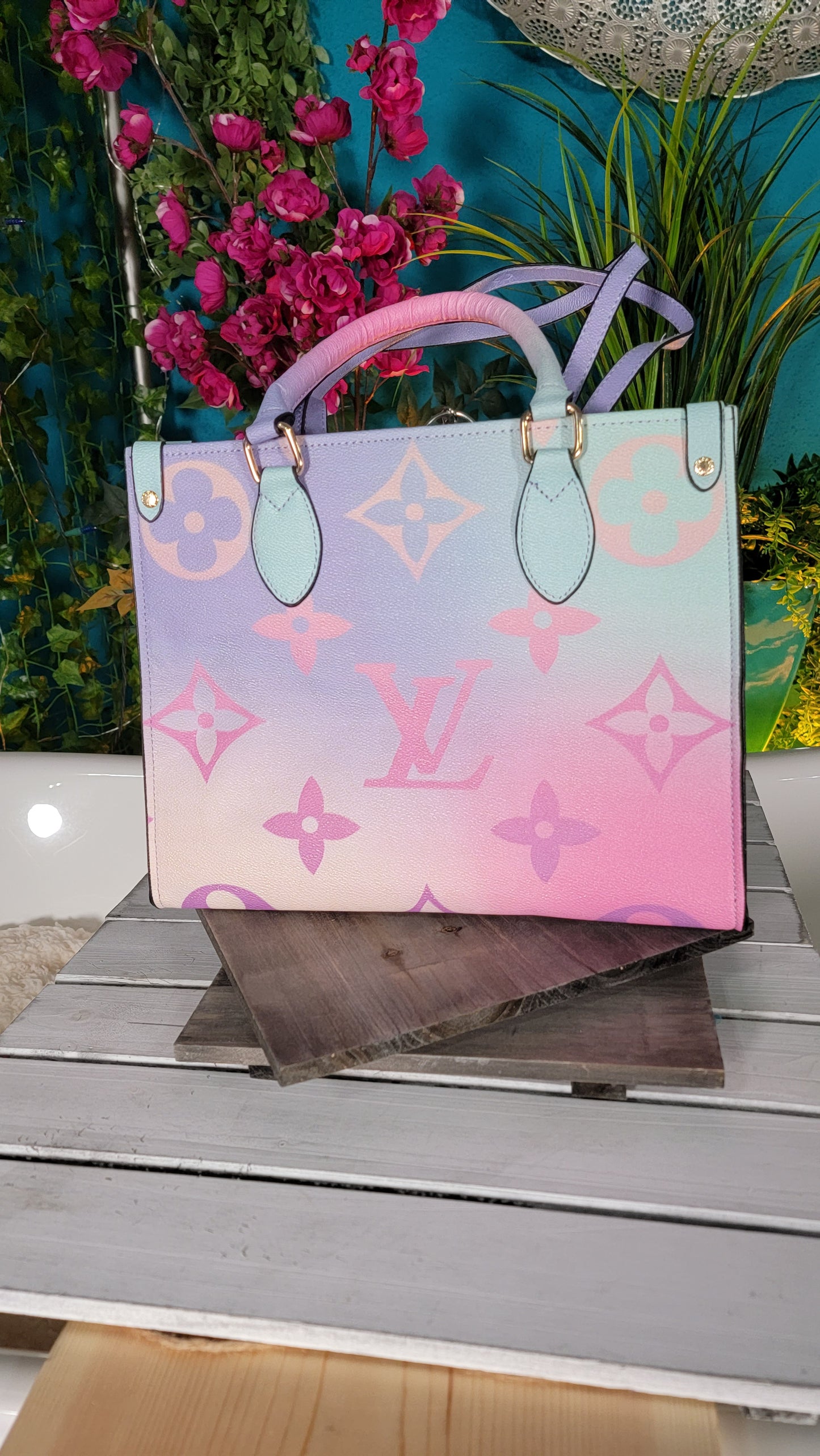 Pastel LV inspired Bag