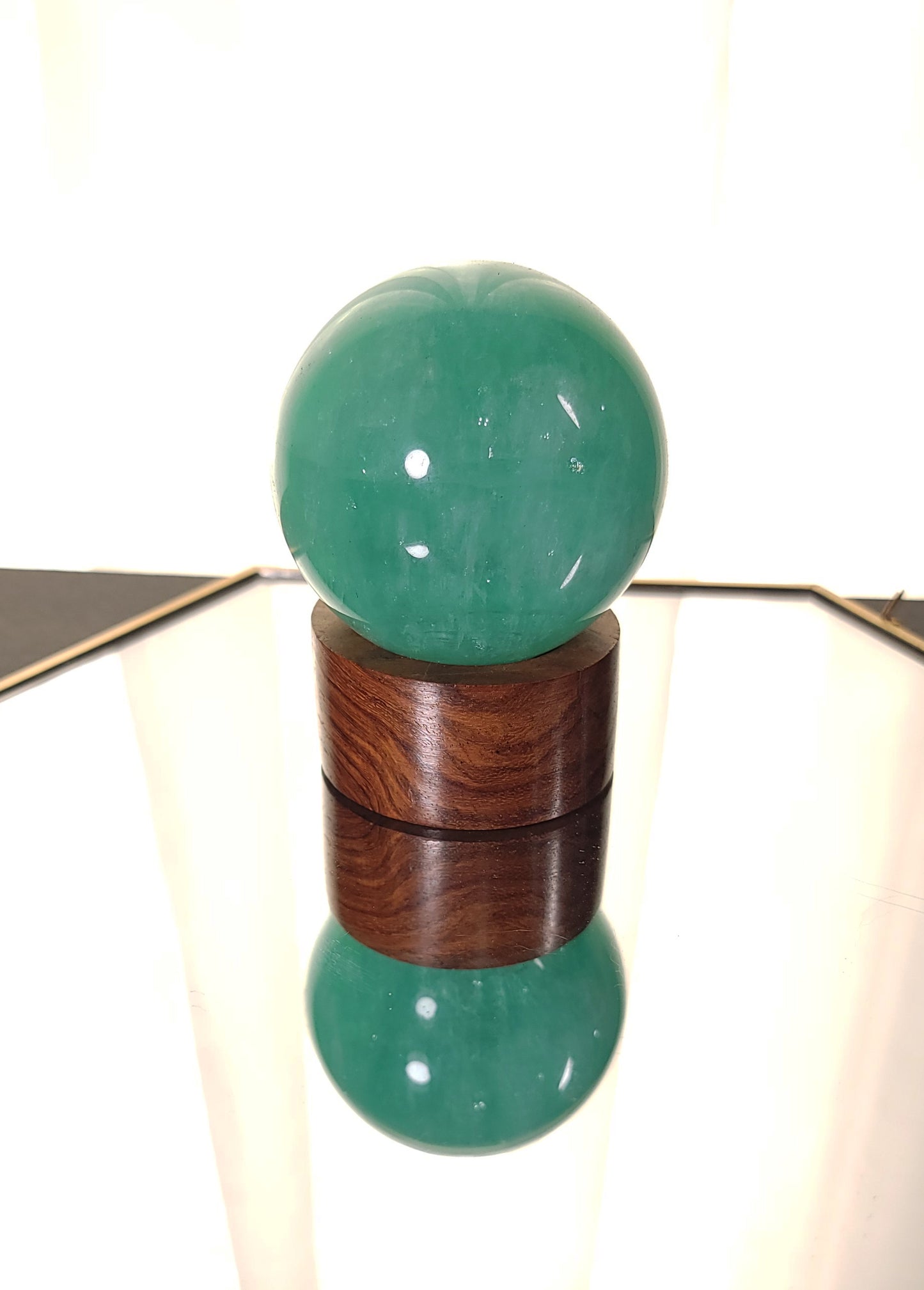 Green Flourite Sphere