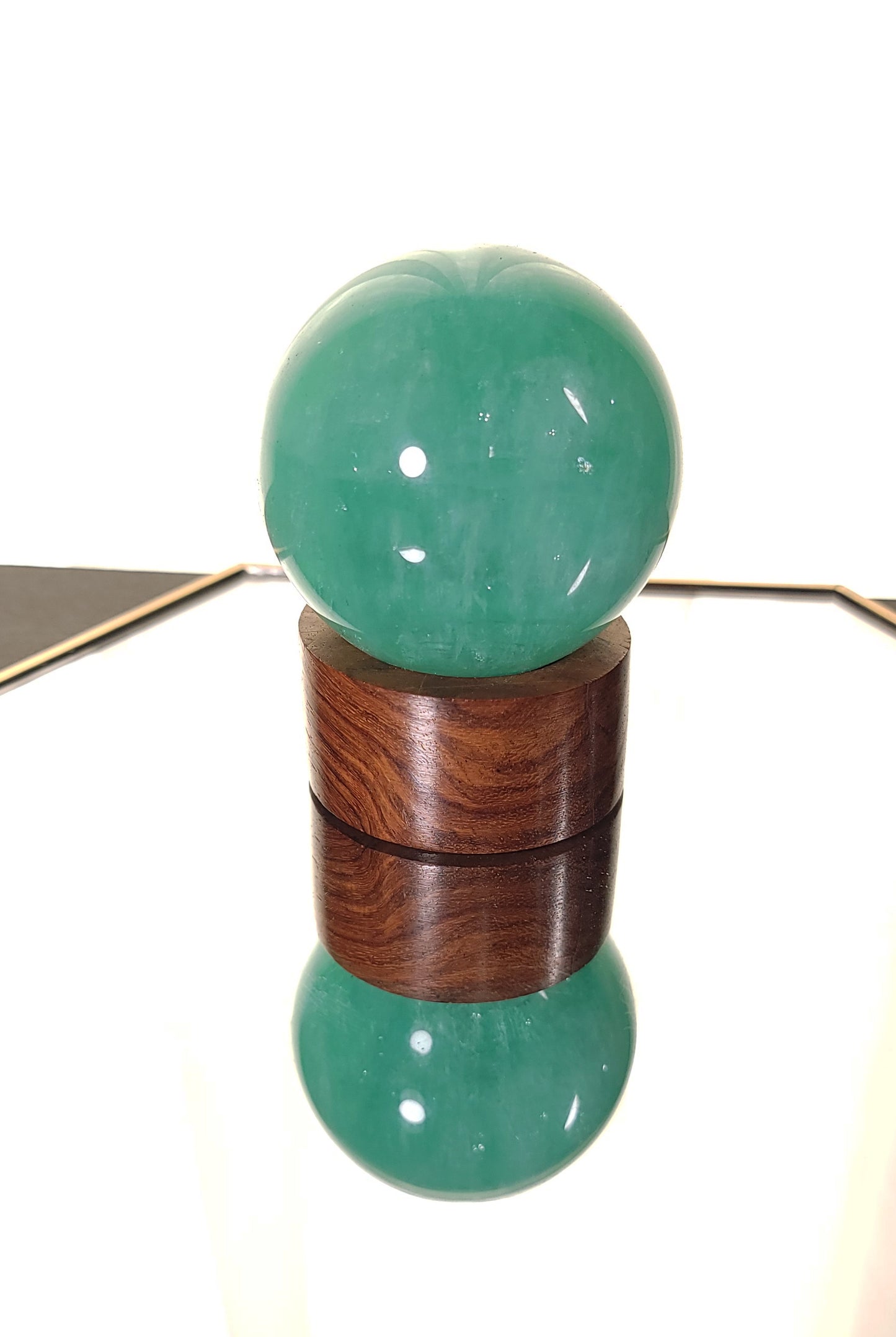 Green Flourite Sphere