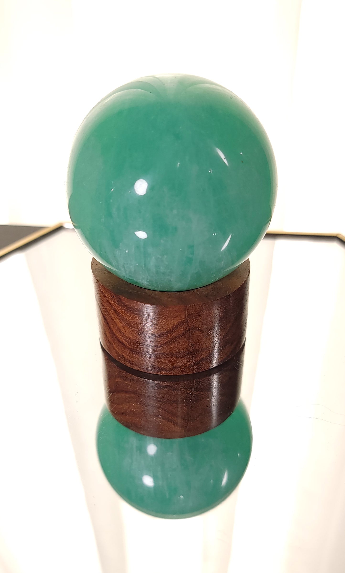 Green Flourite Sphere