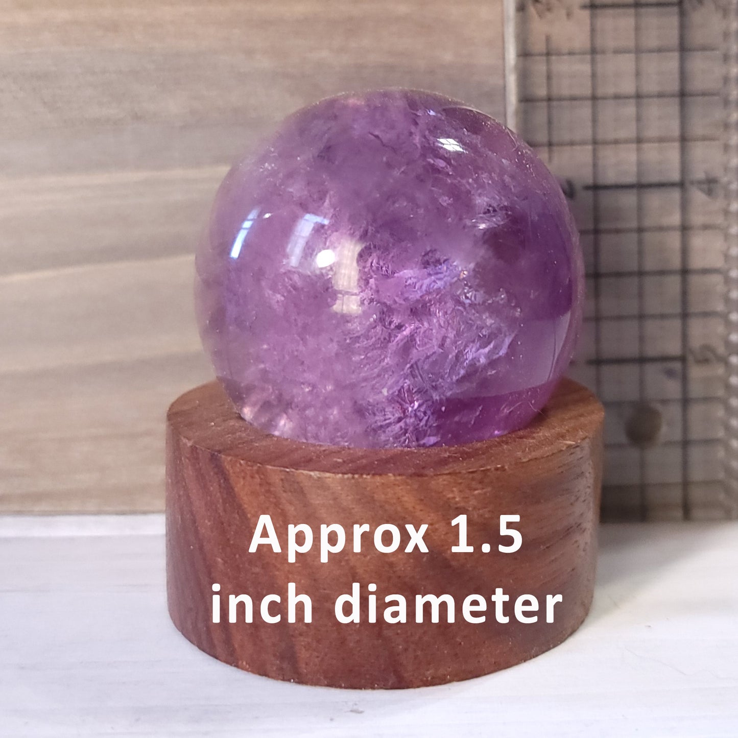 Purple Flourite Sphere