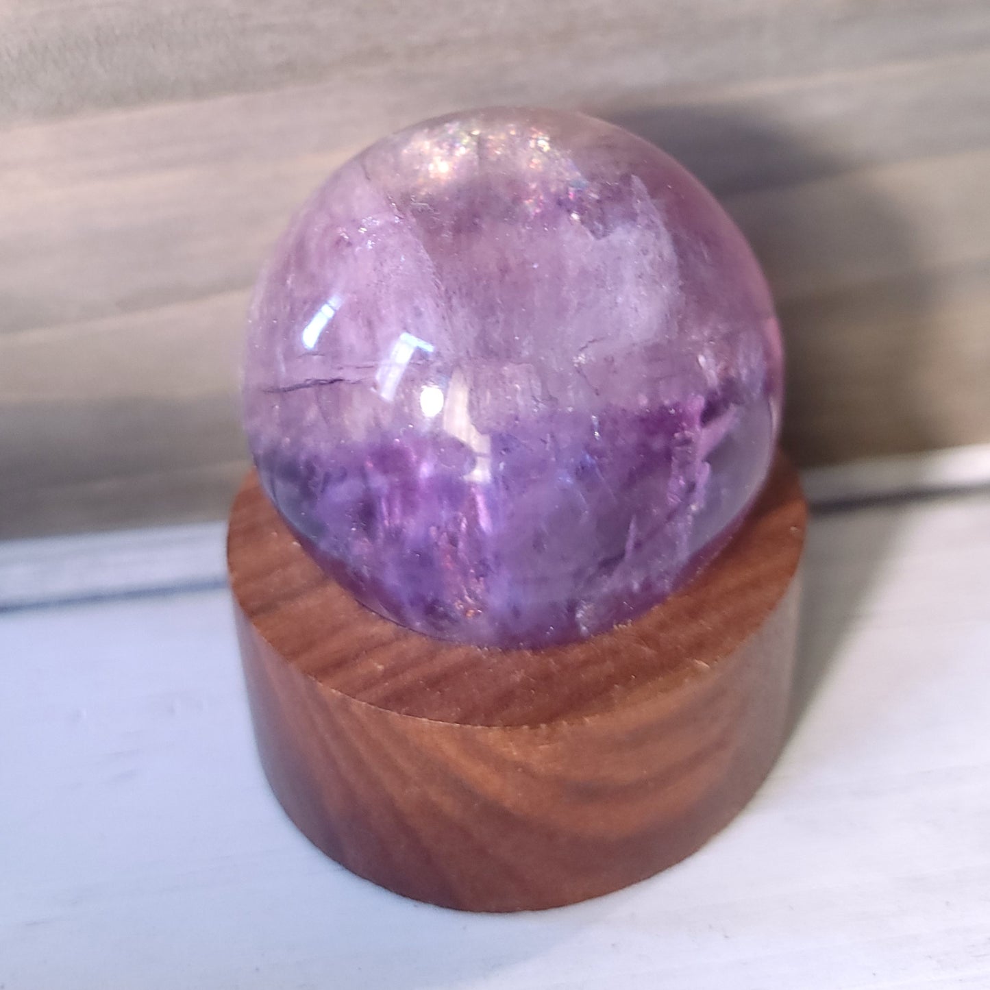 Purple Flourite Sphere