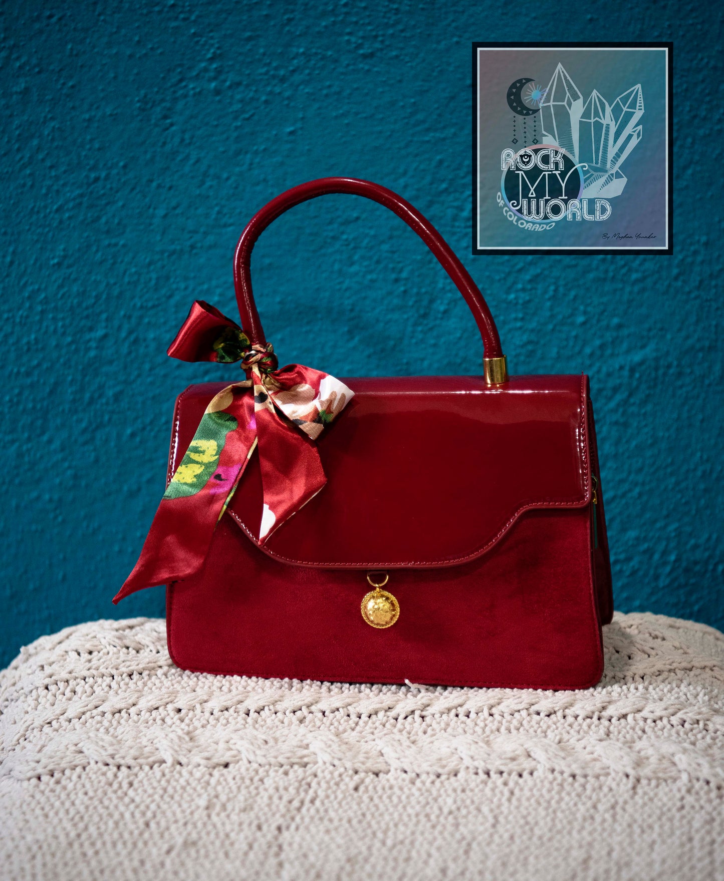 Holiday Vibes Red Clutch